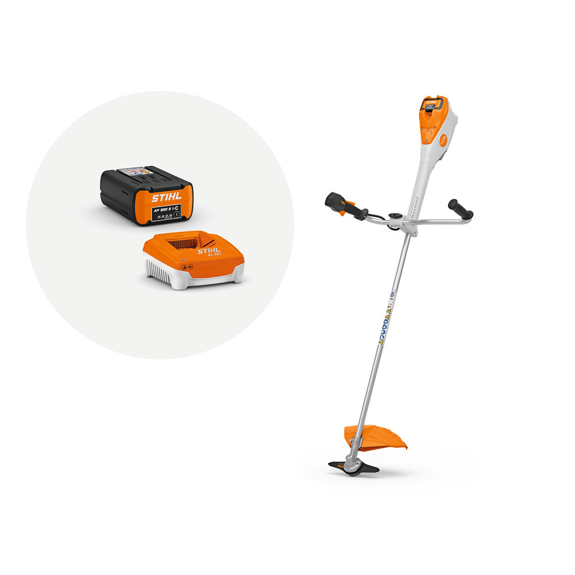 Stihl, AP Series Trimmer, Model# FSA 135 Set